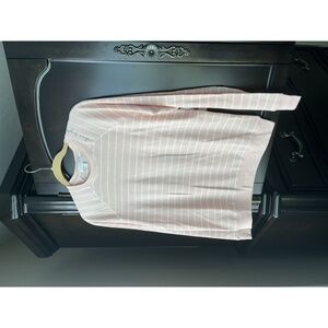 P.J. Salvage "Shine Bright" Long Sleeve Thermal top, Color Blush, Size Small